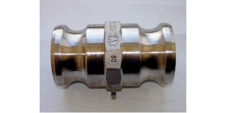 Адаптер тип A-A 150-AA-SS 1 1/2" (38 мм) нерж 