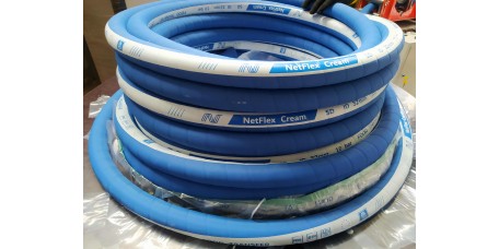 NetFlex Cream SD   1-1/4" (32 мм) - напорновсасывающий  рукав для молока, растительных масел и  напитков